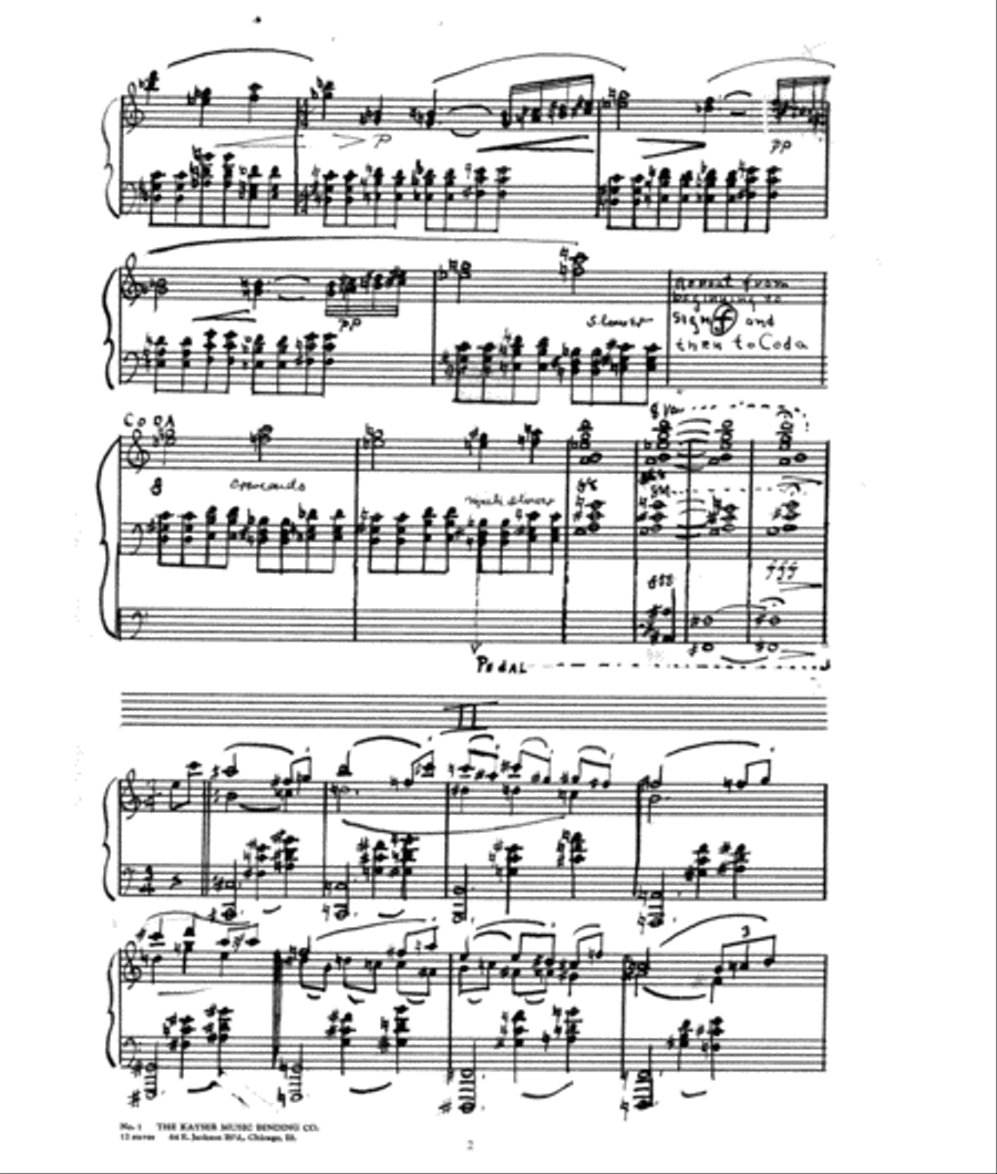 [Becker] Four Modern Dances Piano Solo scores gallery preview page 6