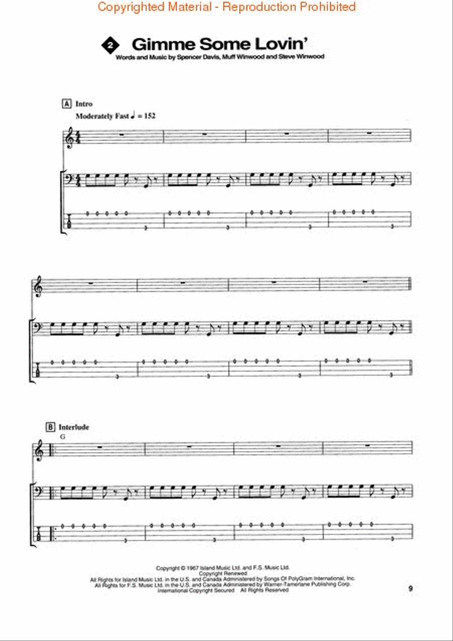 FastTrack Bass Songbook 2 – Level 1