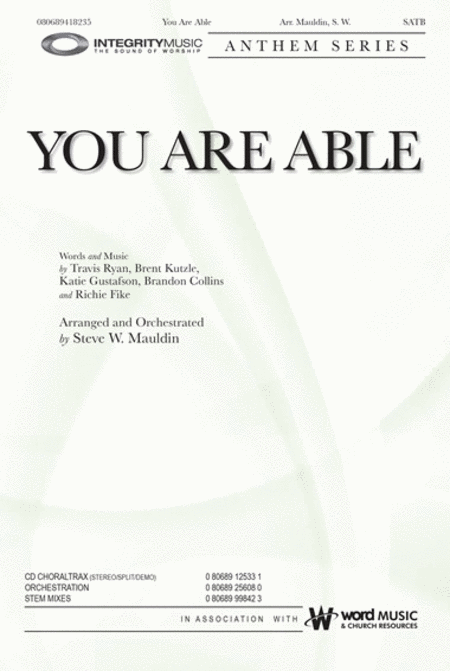 You Are Able - Anthem