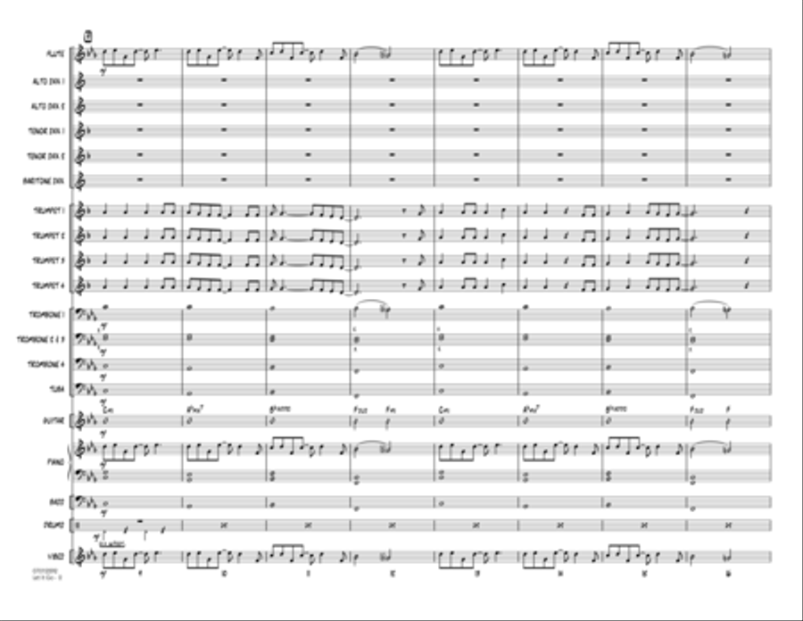 Let It Go (from Frozen) - Conductor Score (Full Score) Jazz Ensemble scores gallery preview page 2