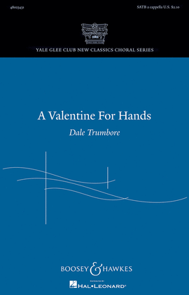 Book cover for A Valentine for Hands
