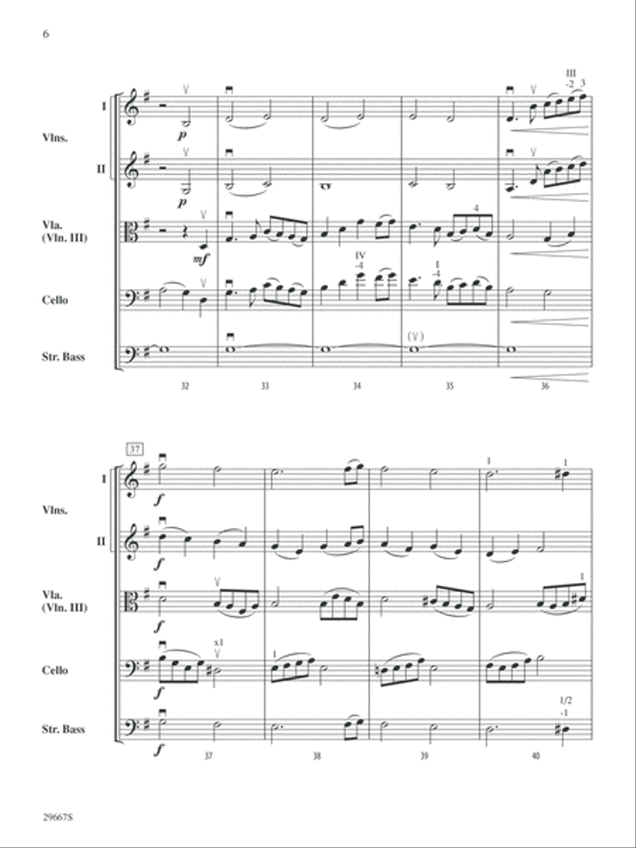 Dublin (A tribute to Dublin, Ohio and the Irish Festival): Score String Orchestra scores gallery preview page 6