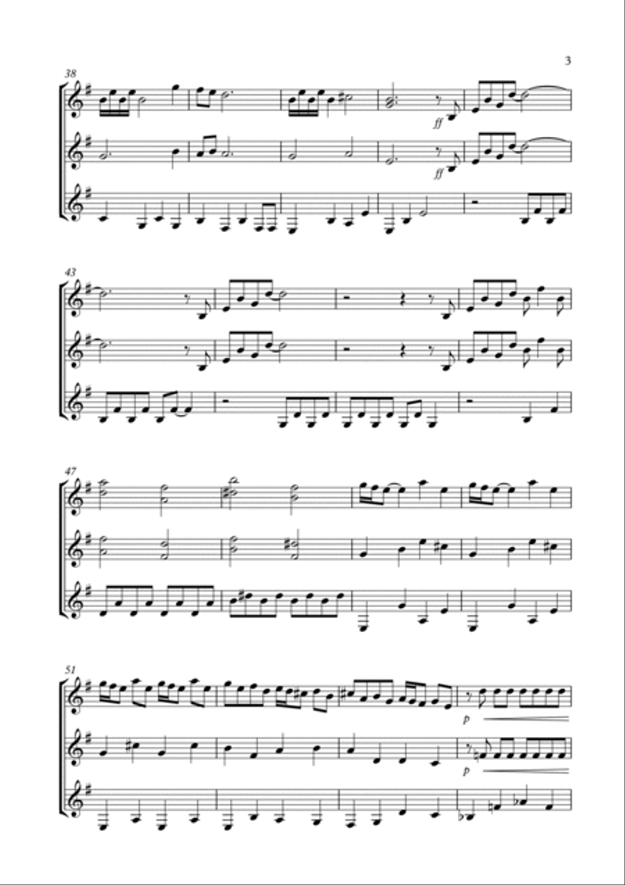 The Good, The Bad And The Ugly (Main Title) Classical Guitar scores gallery preview page 3