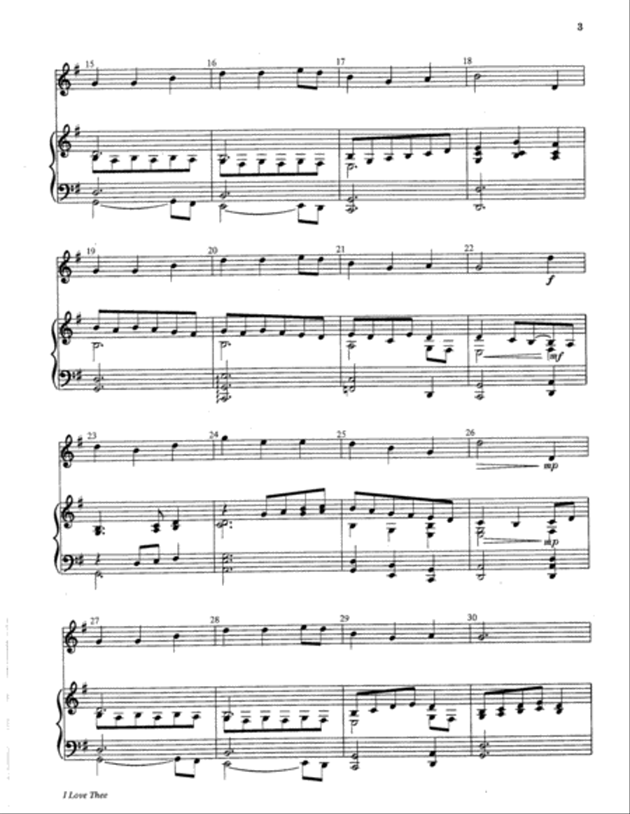 I Love Thee Percussion scores gallery preview page 10