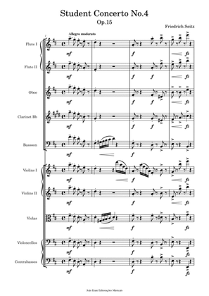 Student Concerto No.4, Op.15 - Friedrich Seitz