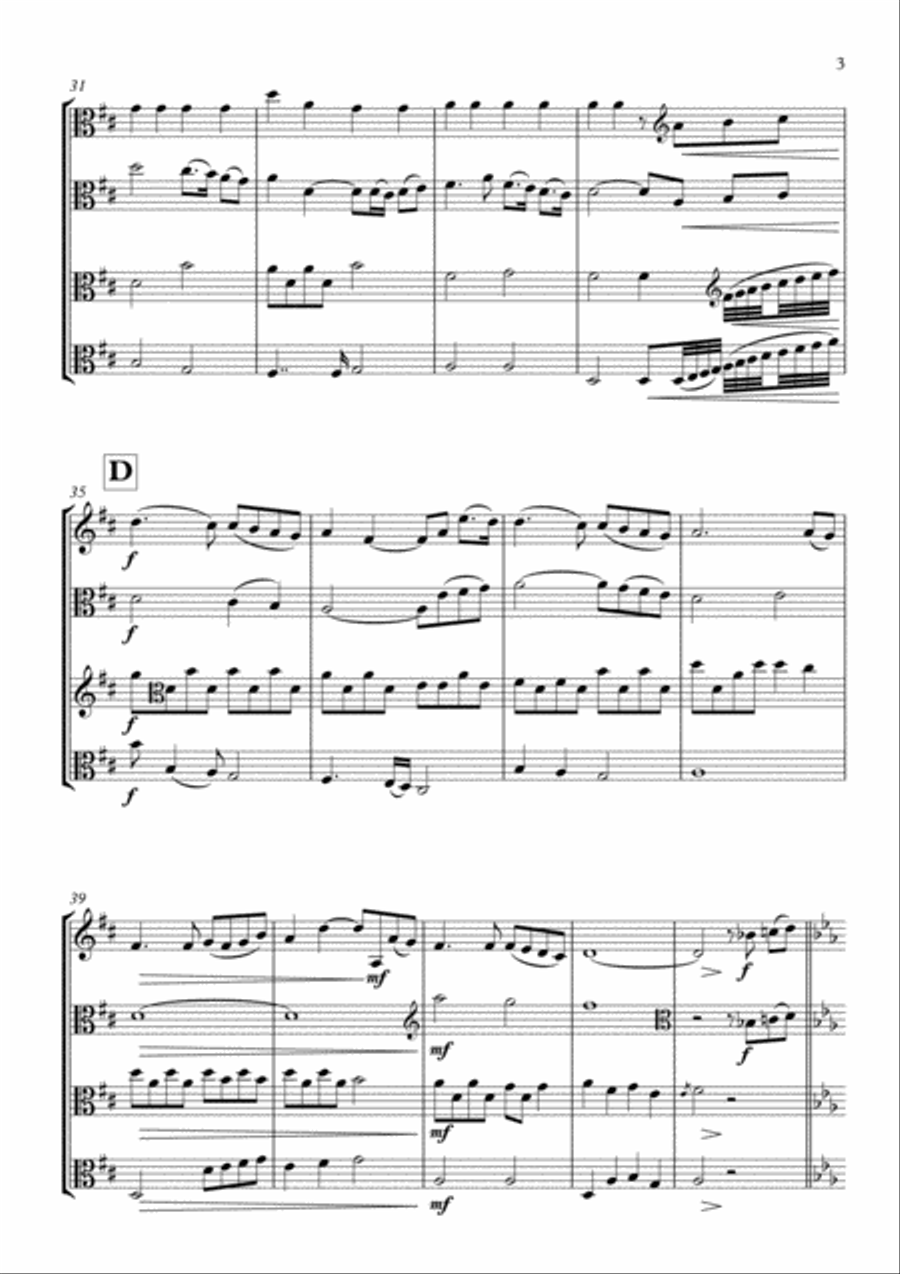 You Raise Me Up Small Ensemble scores gallery preview page 5