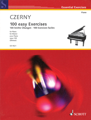 Book cover for Czerny – 100 Easy Exercises