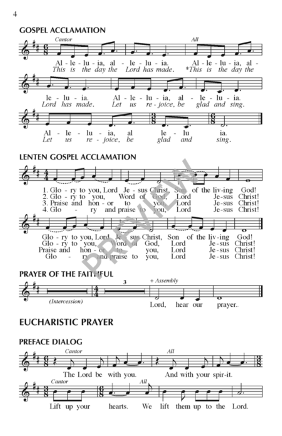 Ruah - Assembly edition Ruah - Assembly edition Unison Choir scores gallery preview page 5