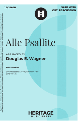 Book cover for Alle Psallite