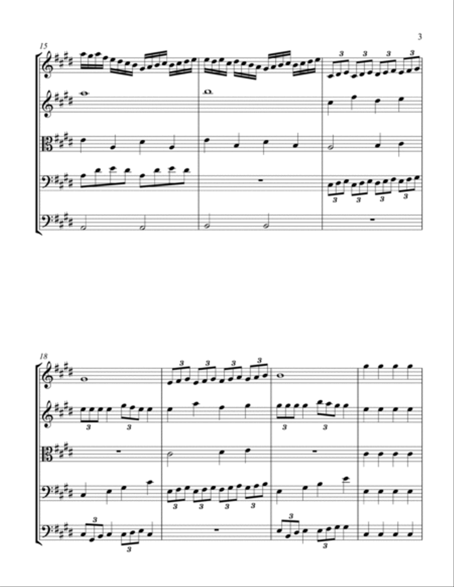 Crashing Hope Crashing Hope String Quintet scores gallery preview page 3