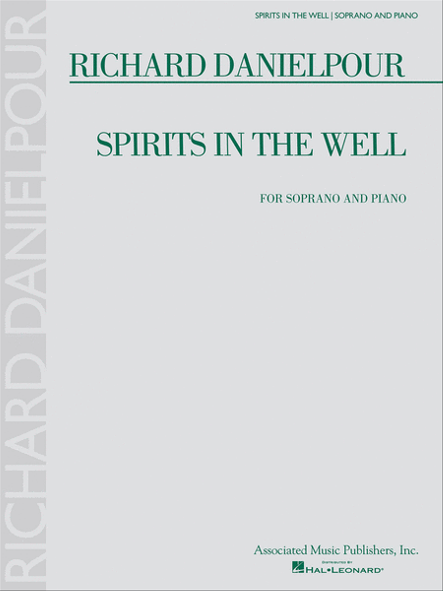 Richard Danielpour - Spirits in the Well Voice scores gallery preview page 1
