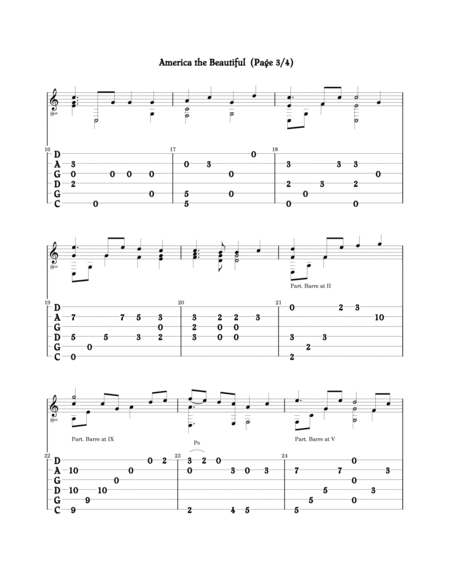 Americana Delights for Fingerstyle Guitar: A Compendium image number null