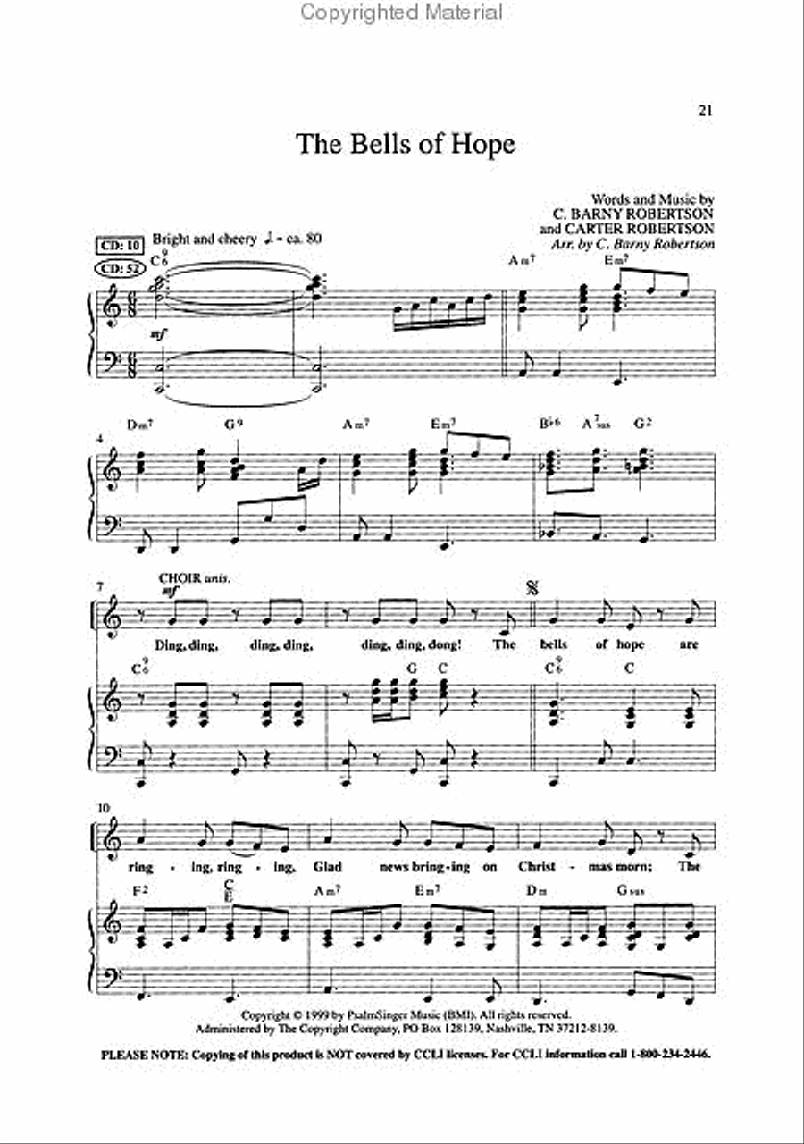 <br>Sheet music extract