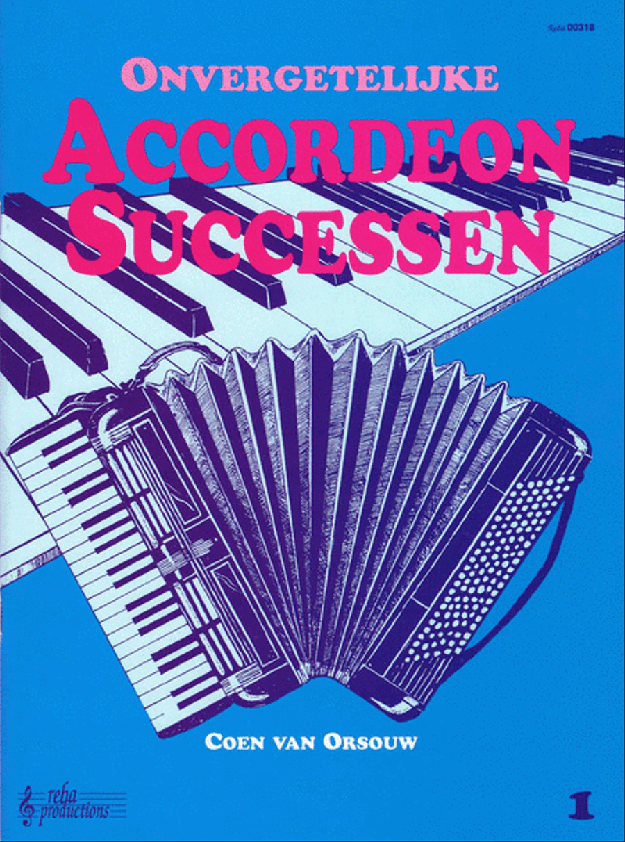 Onvergetelijke Accordeon Successen 1 Accordion scores gallery preview page 1