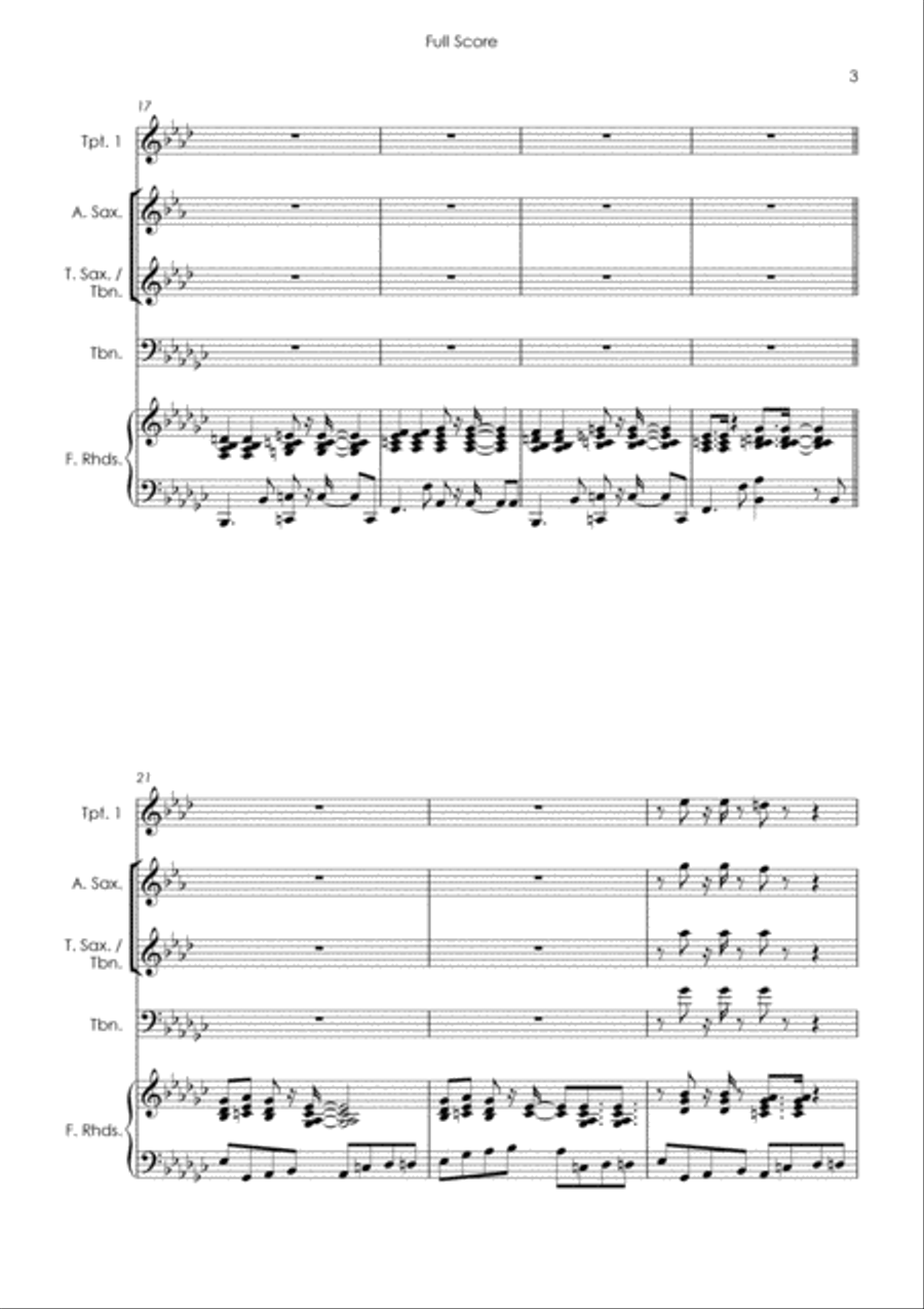 I Wish Tenor Saxophone scores gallery preview page 5
