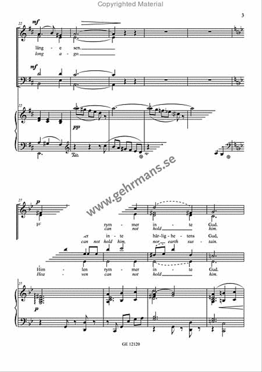 I den bleka vintern 4-Part scores gallery preview page 4