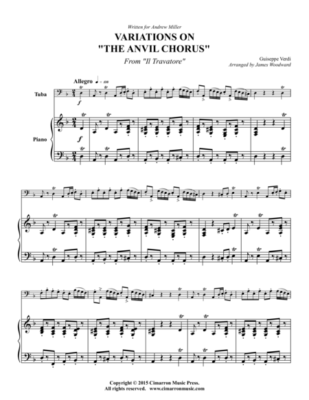 Variations on "The Anvil Chorus"