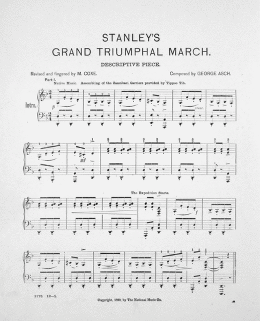Stanley's Own Grand Triumphal March