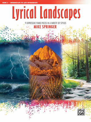 Book cover for Lyrical Landscapes, Book 3