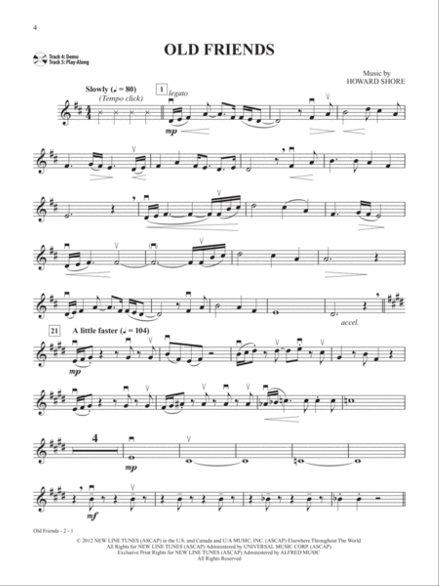 The Hobbit -- The Motion Picture Trilogy Instrumental Solos for Strings String Orchestra scores gallery preview page 8