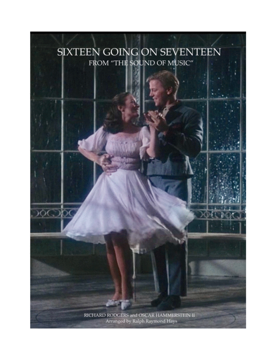 Sixteen Going On Seventeen Saxophone Quartet scores gallery preview page 1