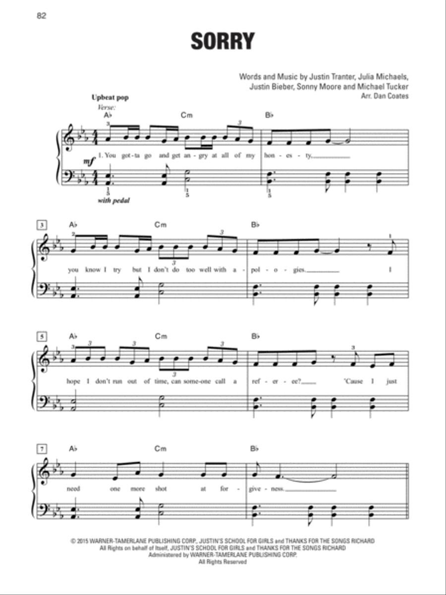 A Decade of Pop Hits -- 2000s Easy Piano scores gallery preview page 5