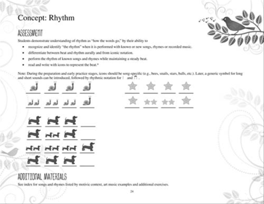 First We Sing! Teaching Strategies