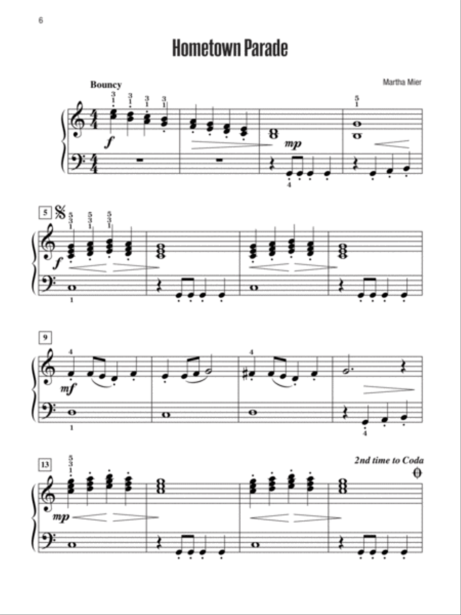 Center Stage, Book 1 Easy Piano scores gallery preview page 4