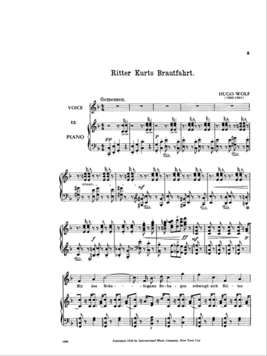 48 Songs On Poems By Goethe (G.) Original Keys - Volume II Voice Solo scores gallery preview page 2