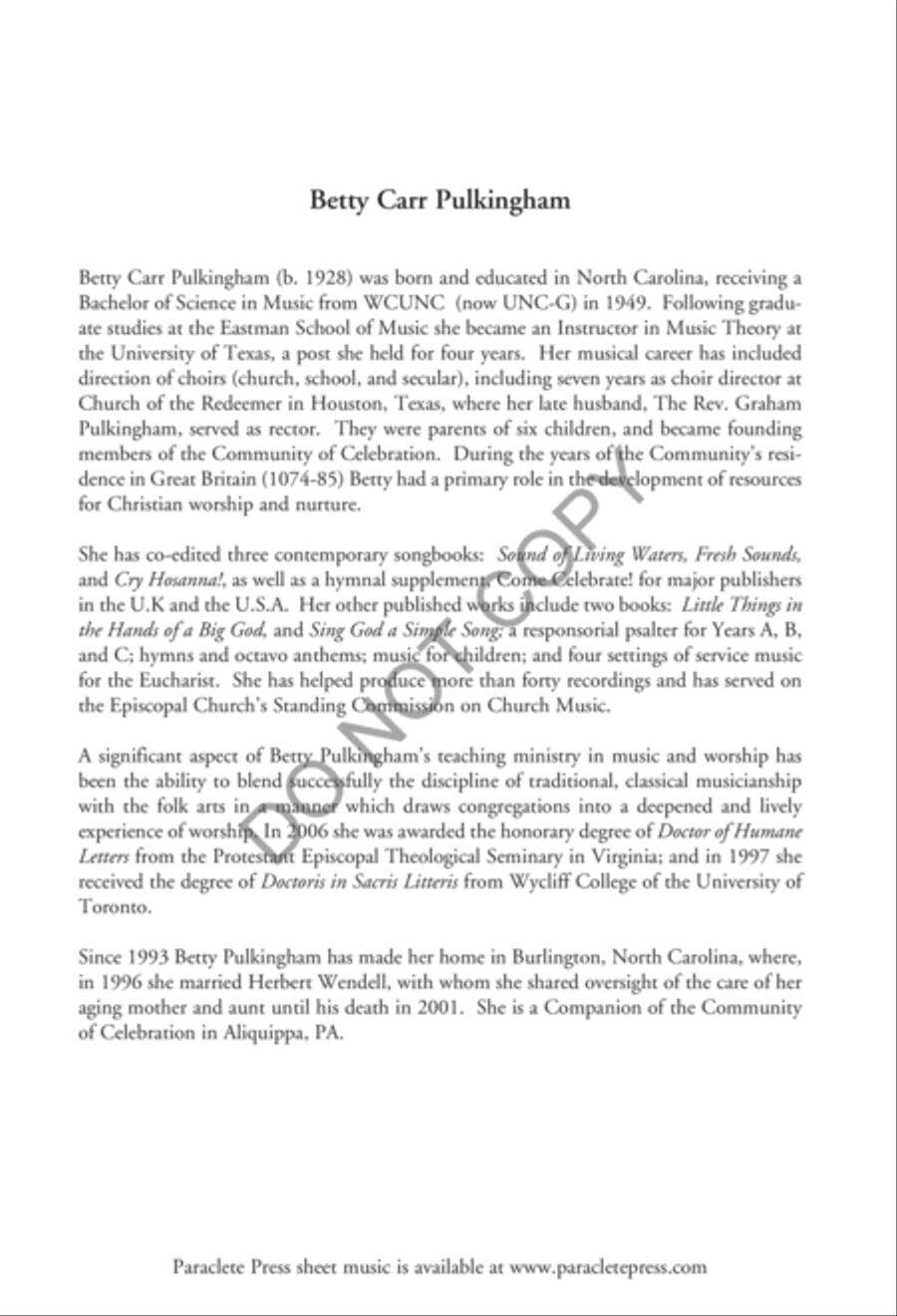 Beatitudes Beatitudes Unison Choir scores gallery preview page 9