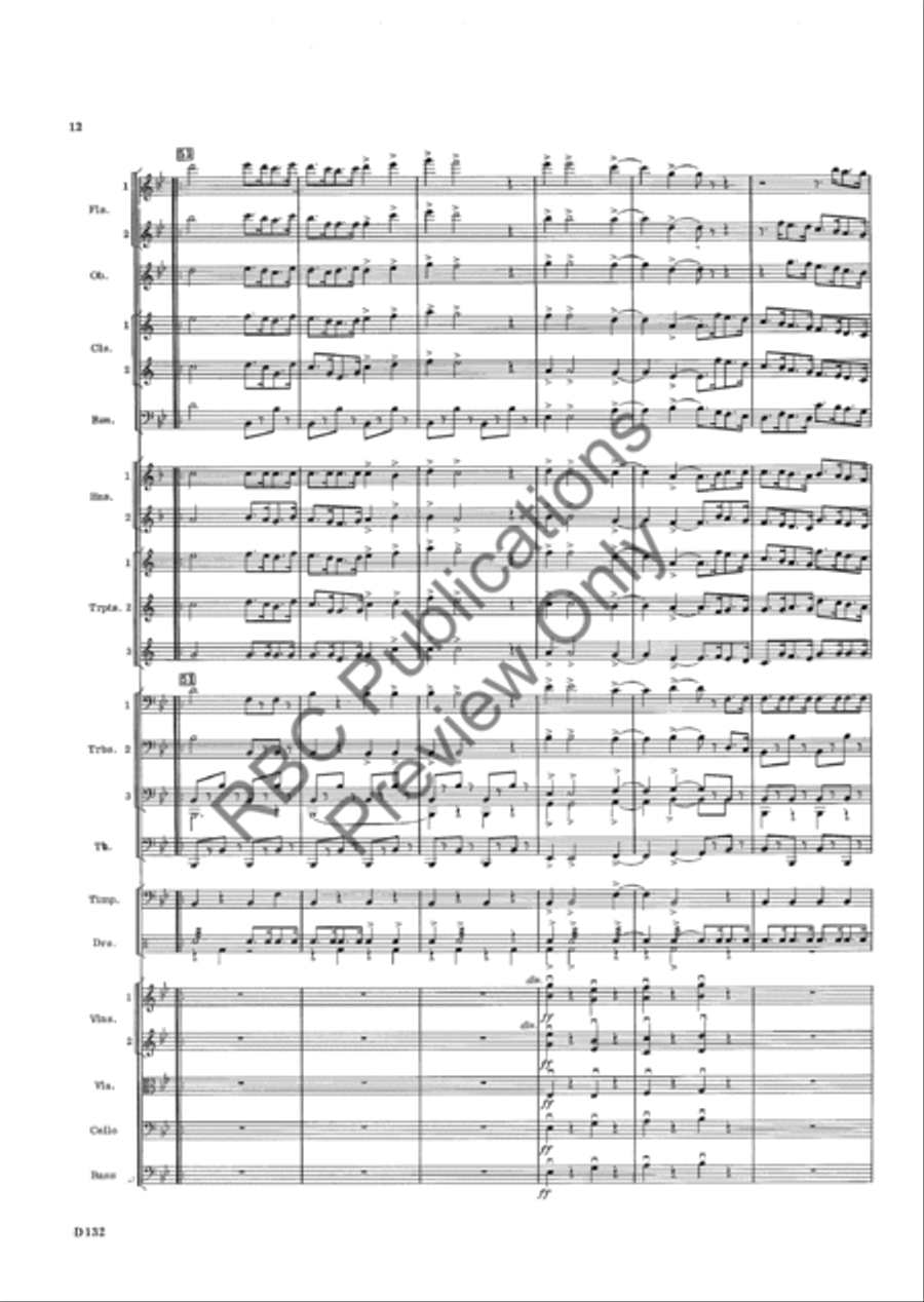March To The Scaffold Full Orchestra scores gallery preview page 11