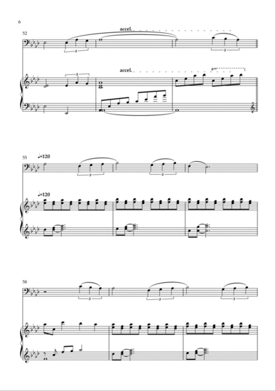 Part Of Your World (reprise) Piano scores gallery preview page 6