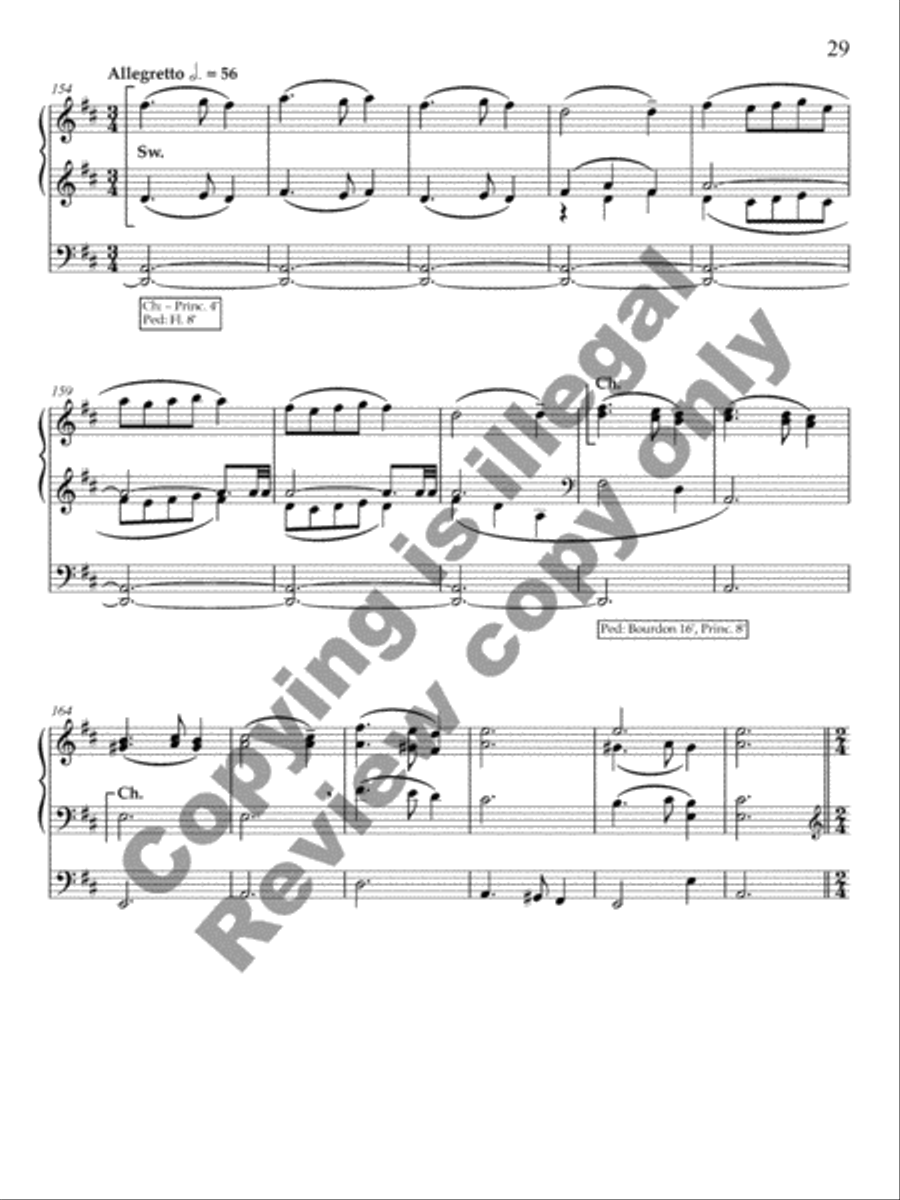 Ancient Airs and Dances, Suite No. 1 Organ Solo scores gallery preview page 50