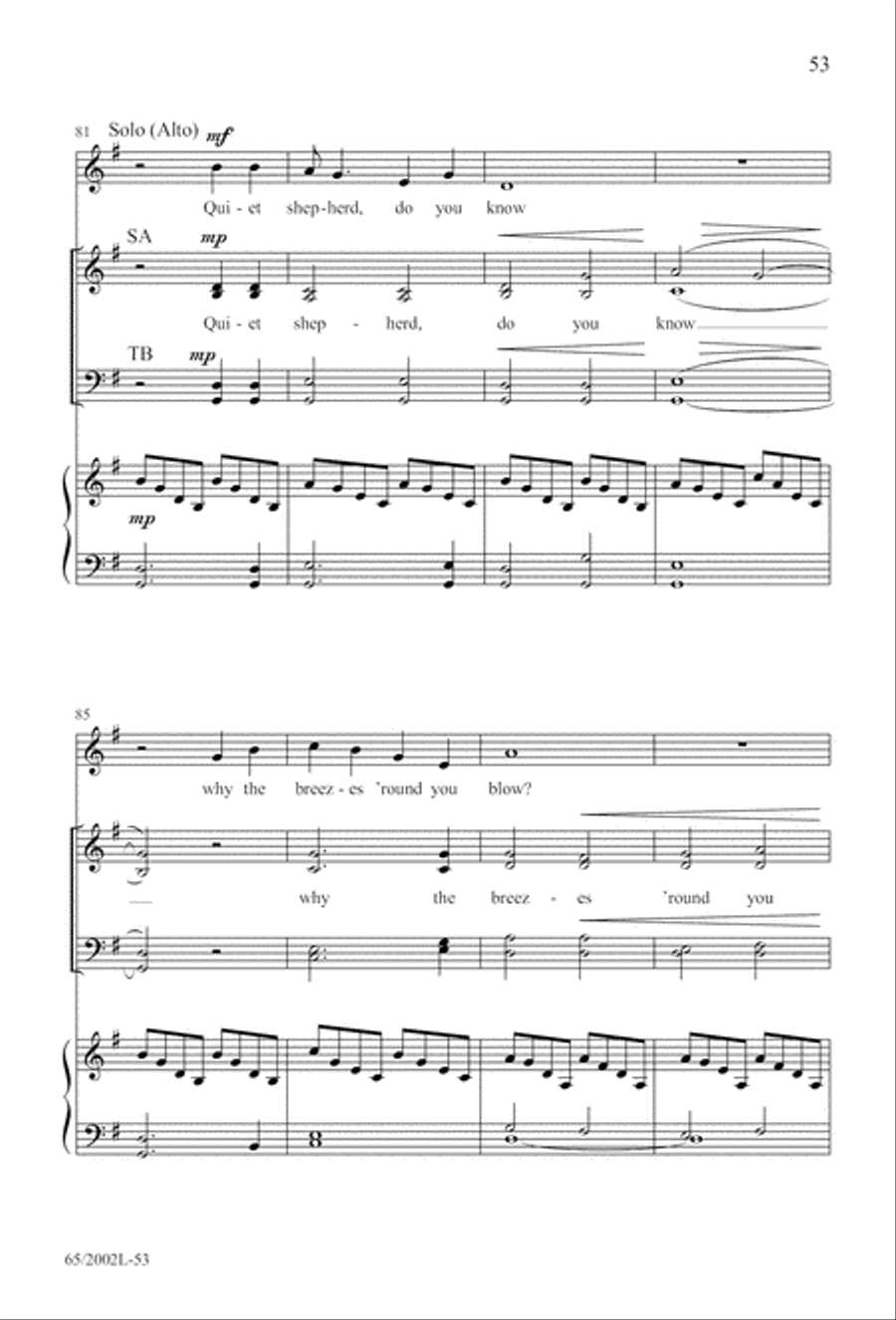 And This Shall Be a Sign And This Shall Be a Sign 4-Part scores gallery preview page 54