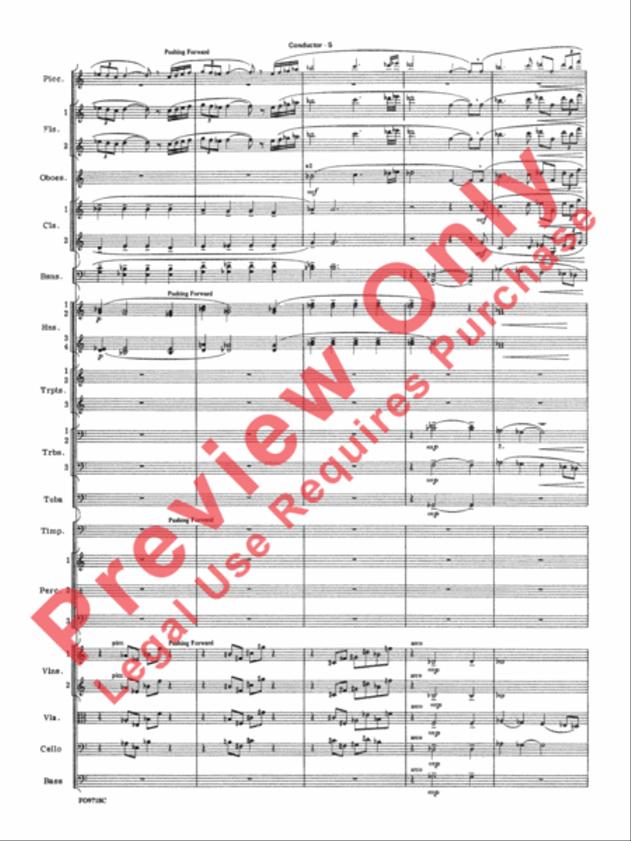 The Empire Strikes Back Medley Full Orchestra scores gallery preview page 8
