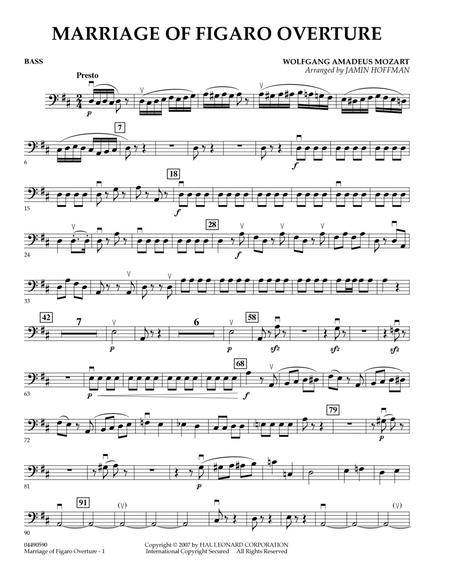 Overture to Marriage of Figaro - Bass