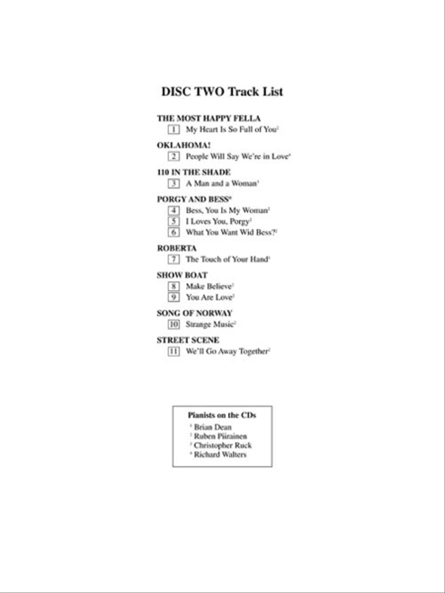 The Singer's Musical Theatre Anthology – Volume 1 Vocal Duet scores gallery preview page 4