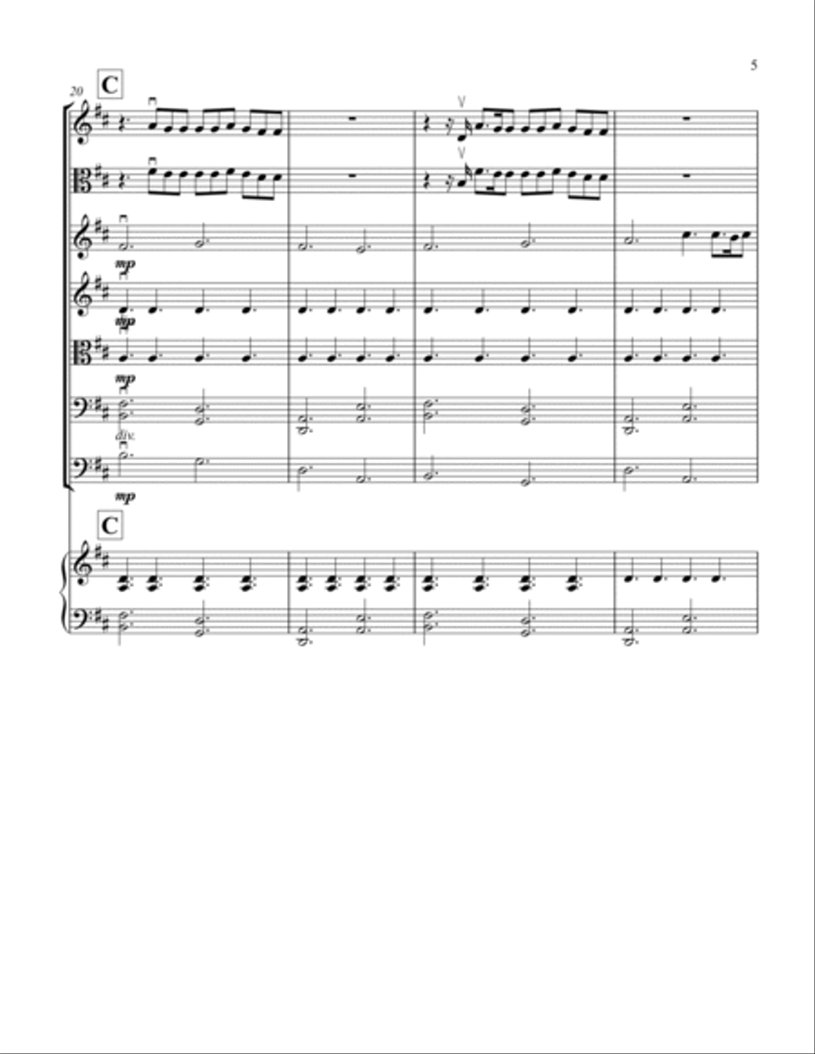 Say Something Set of Parts scores gallery preview page 5
