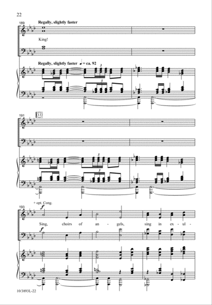 The Birth of a King 4-Part scores gallery preview page 22
