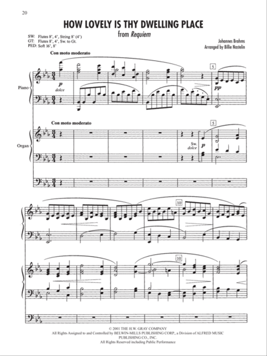 Sunday Morning Organist, Volume 9 Small Ensemble scores gallery preview page 3