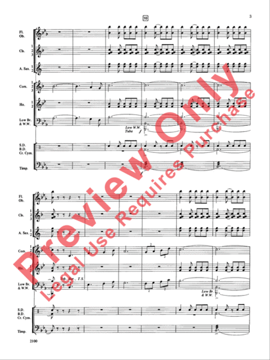 Northwest Suite Concert Band scores gallery preview page 4