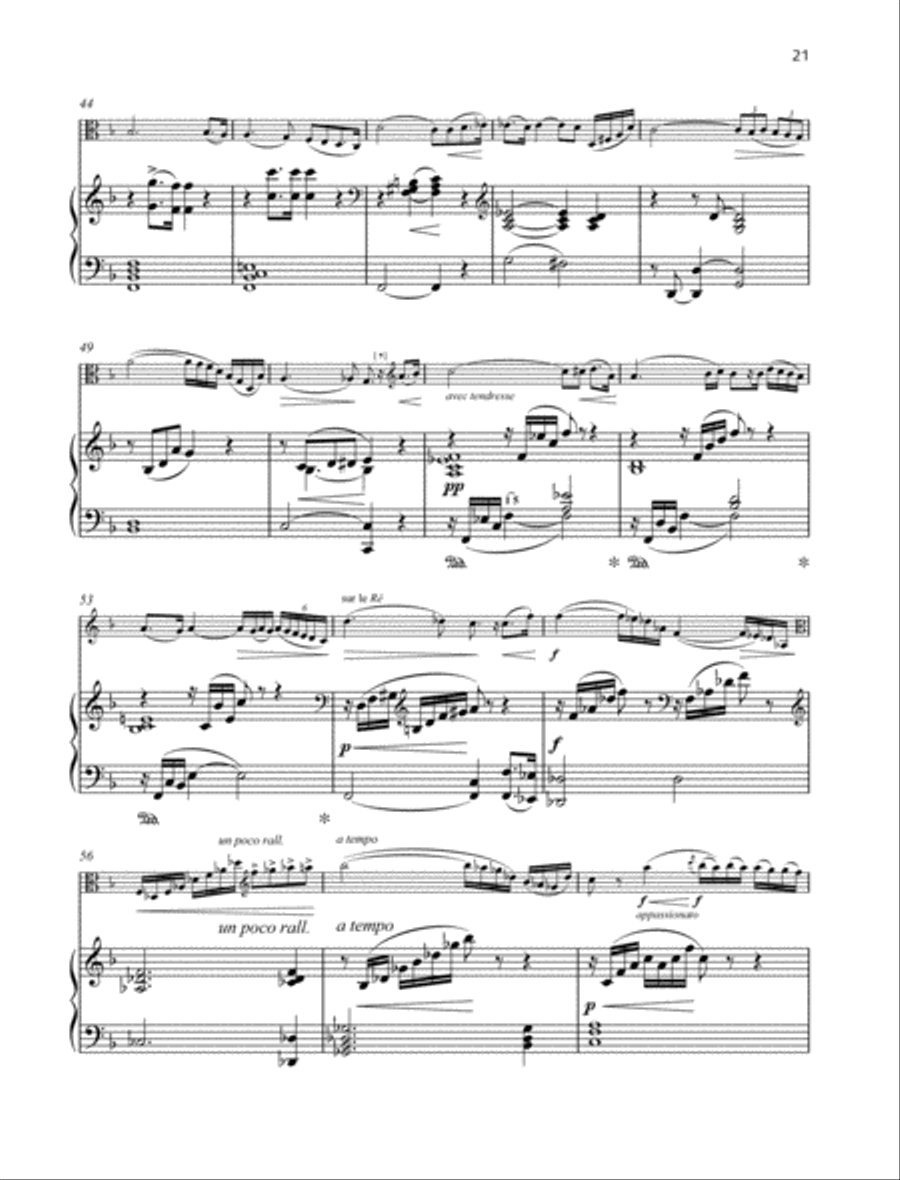 Concertino romantique Piano Accompaniment scores gallery preview page 4