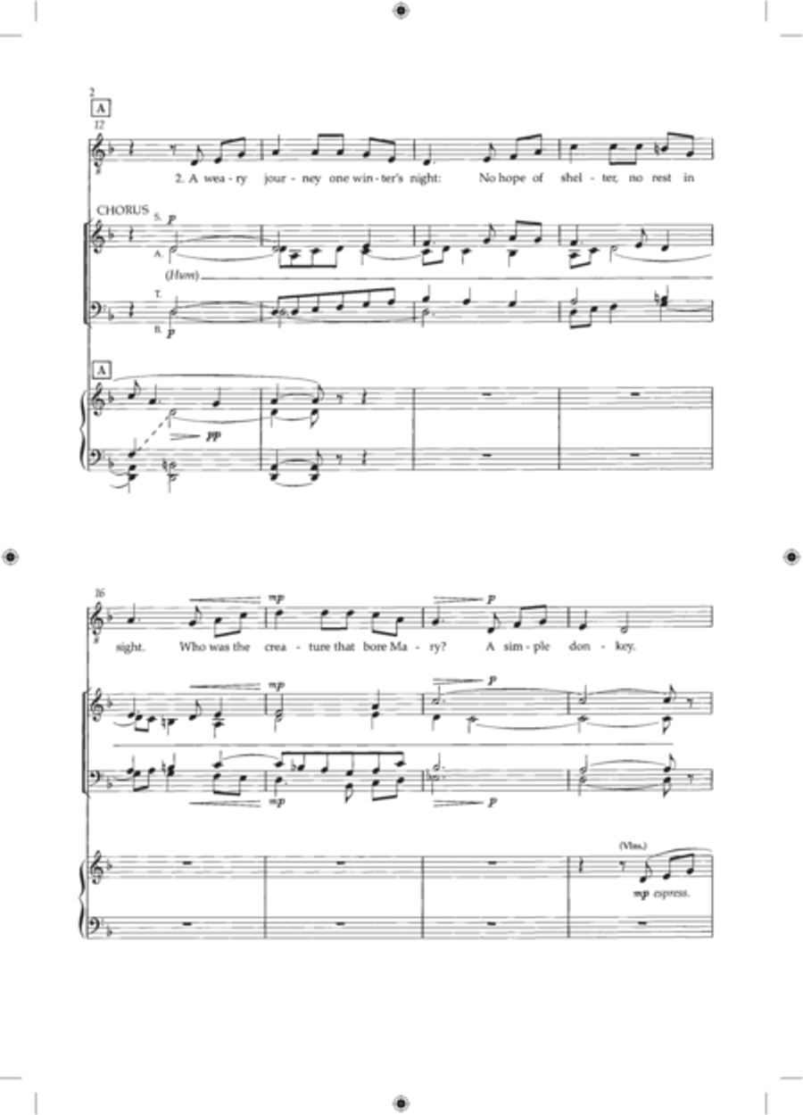 The Wild Wood Carol The Wild Wood Carol 4-Part scores gallery preview page 3