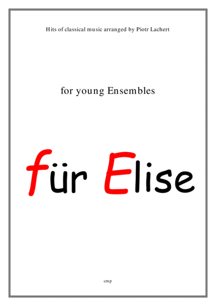 For Elisa (Young Ensembles) image number null