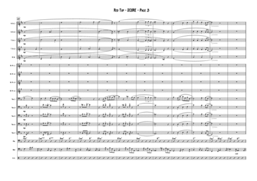 Red Top (trombone feature) for Big Band image number null