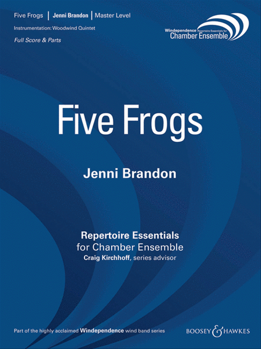 Five Frogs Woodwind Quintet scores gallery preview page 1