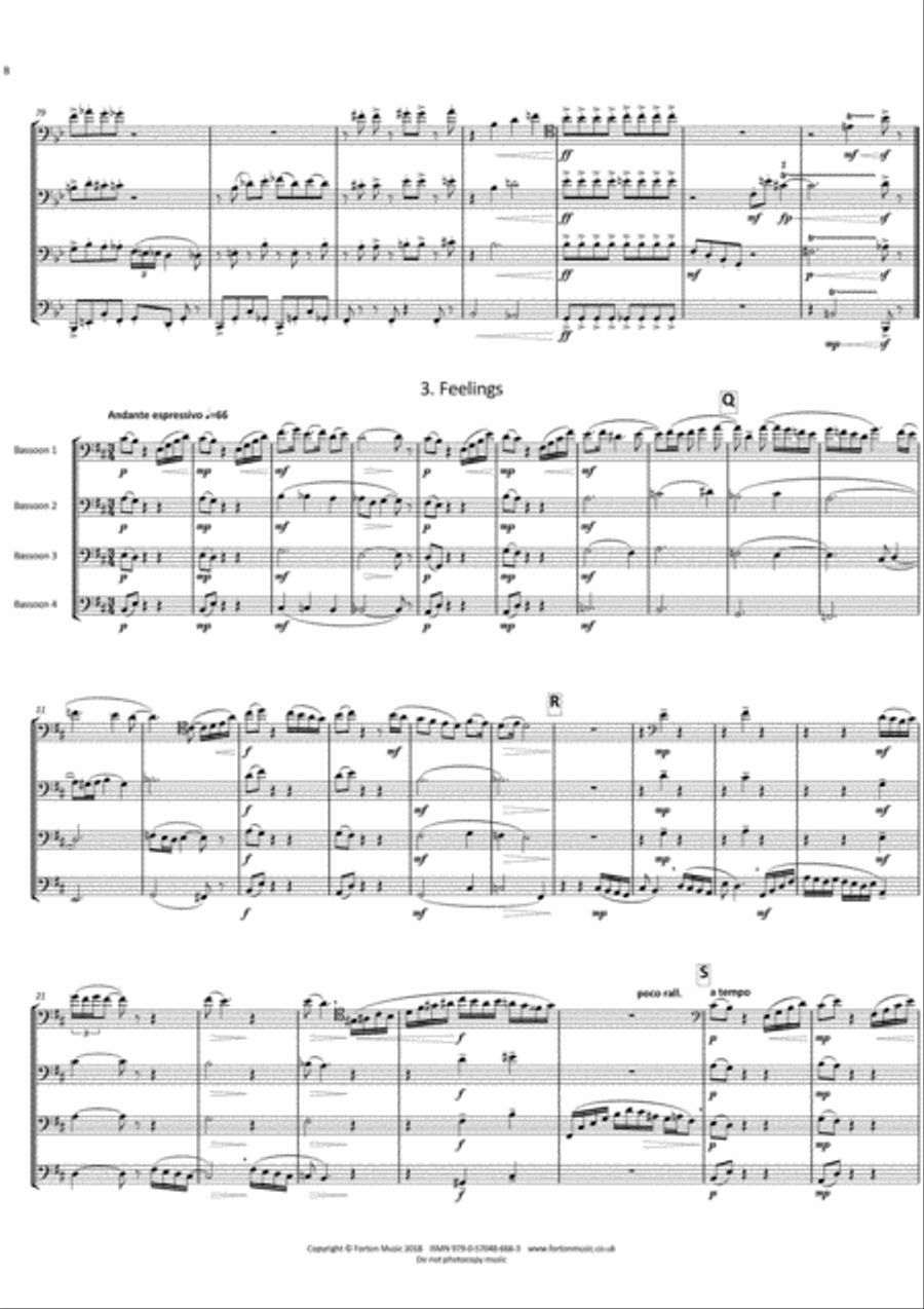 Night Stories Bassoon scores gallery preview page 4