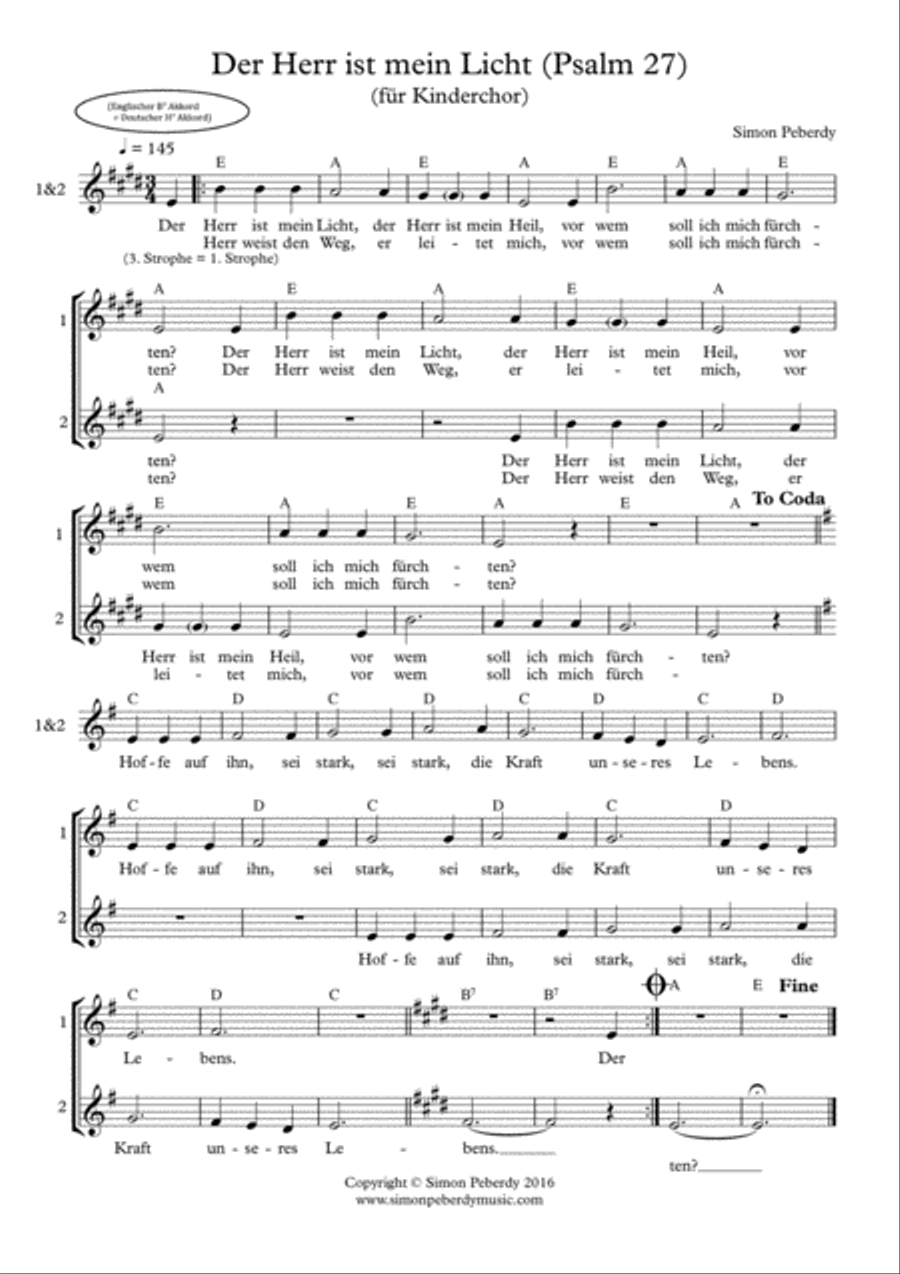 Kleine Messe für Kinderchor (rhythmical mass for children's choir) SA scores gallery preview page 4