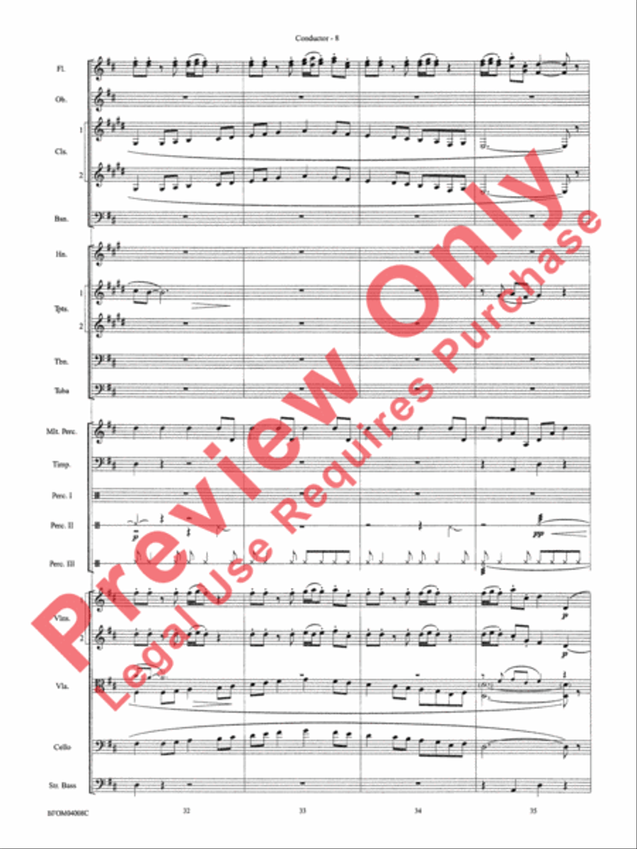 Bellingrath Gardens Full Orchestra scores gallery preview page 11