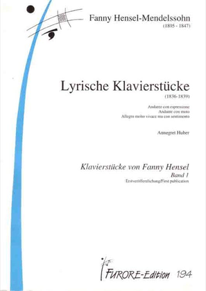 Book cover for Lyrical Piano Pieces